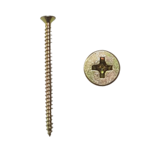 TORNILLOS DORADOS PARA MADERA SKO 4 X60 X1000 UNIDADES