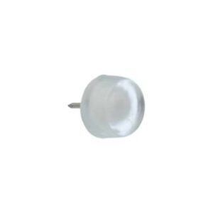 PATÍN DE SILICONA CON CLAVO 18 MM PARA BASE DE MUEBLE
