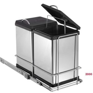 CANASTO PORTA RESIDUOS DOBLE 2000