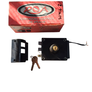 CERRADURA ROA 200 ELECTRICA PARCHE 2 TAMBORES